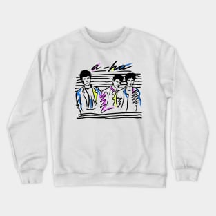 A-ha 80s retro style Crewneck Sweatshirt